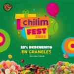 Promoción Chilim Fest: 25% de descuento en dulces a granel hoy