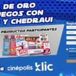Código Cinépolis Klic Gratis en la compra de $150 en productos Genomma Lab en Chedraui