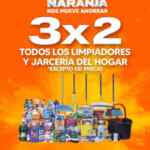 Temporada Naranja 2021: 3x2 en todos los limpiadores y jarciería del hogar