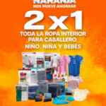 Temporada Naranja 2021: 2x1 en ropa interior para caballero, niño, niña y bebés