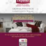 Comprar media caja o caja completa del nuevo Depend Derma Protect recibe gratis una frazada