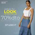 En Studio F hasta 70% de descuento en últimas tallas