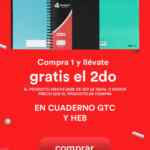 2x1 en cuadernos HEB para este Regreso a Clases