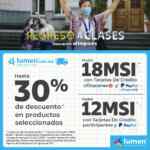 Regreso a Clases Lumen: hasta 30% de descuento + 18 msi