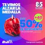 Rebajas finales Martí Gran Barata de Verano: Hasta 50% de descuento + 40% adicional