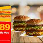 Cupones Martes de McDonalds 20 de julio 2021