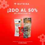 En Nutrisa segundo a mitad de precio en botanas saludables