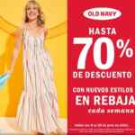 Segundas Rebajas Old Navy: Hasta 70% de descuento en nuevos estilos cada semana