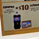 Promoción Oxxo: Compra una Pepsi de 3 litros + $10 llévate un jamón de pavo Kir 200g