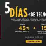 Palacio de Hierro 5 Días de Tecnología: hasta 45% de descuento + 15 msi