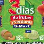 Ofertas S-Mart 3 días de frutas y verduras del 20 al 22 de julio