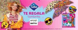 Promo Saba sombrilla + jabón íntimo GRATIS en empaques marcados