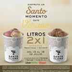 Promoción de Verano Santa Clara: 2x1 en litros de helado del 15 al 18 de julio