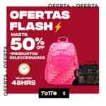 Ofertas Flash Totto: Hasta 50% de descuento