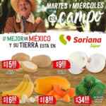 Folleto Soriana Super Martes y Miércoles del Campo 13 y 14 de julio 2021