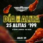 Wing Stop Día de la Alita 2021: 25 alitas por $199 este 29 de julio