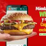 Listado completo de los nuevos cupones de McDonalds exclusivos por Whatsapp