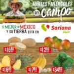Folleto Soriana Super Martes y Miércoles del Campo 20 y 21 de julio 2021