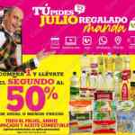 Julio Regalado 2021: segundo a mitad de precio en frijol, arroz y aceite comestible