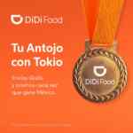 Promoción Didi Food Juegos Olímpicos: Envíos gratis y promociones cada que gane México una medalla