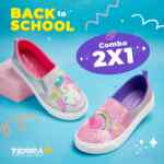 Promo Regreso a Clases: 2x1 en tenis para niña en zapaterías Mundo Terra