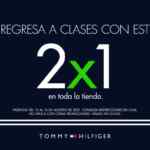 2x1 en toda la tienda en Tommy Hilfiger Outlet o mochila Gratis para este Regreso a Clases