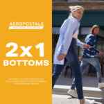 2x1 en prendas bottoms en boutiques Aeropostale