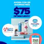 En Farmacias del Ahorro $75 de descuento al pagar con QR de Marcado Pago