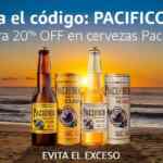Código Amazon de 20% de descuento en cerveza Pacífico