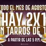 2x1 en litros de cerveza en Beer Factory por el Día de la Cerveza