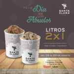 Promoción 2x1 en litros de helado por el Día del Abuelo en Santa Clara