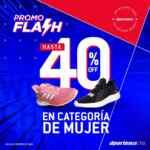 Promo Flash Dportenis: hasta 40% de descuento en producto de mujer