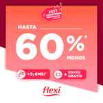 Flexi Hot Fashion 2021: Hasta 60% de descuento + hasta 6 msi + envío gratis