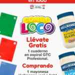 Promociones HEB Combo Loco: Compra mayonesa y llévate gratis un cuaderno, 3x2 en cereales y más