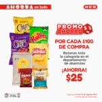 Folleto HEB Ahorra en todo del 4 al 9 de agosto: 3x2 en cosméticos, todas las mochilas a $349 y más