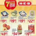 Ofertas HEB Frutas y Verduras del 10 al 16 de agosto 2021