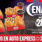4x3 en cenas KFC Box Pollo y Box Ke Tiras