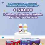 Promo KleenBebé Suavelastic canje de biberón Evenflo por $10 + $190 en productos