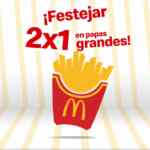 Promoción McDonald's Día de la Papa: 2x1 en papas el 20 de agosto