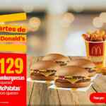 Cupones Martes de McDonalds 31 de agosto 2021