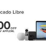 Cupón Mecado Libre $600 de descuento en Apple + hasta 24 meses sin intereses