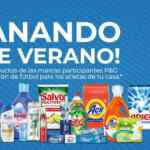 Promoción Verano Ganador P&G: balón Gratis en la compra de 5 productos en veranoganadorpg.com.mx