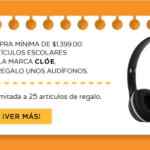 Promo Palacio de Hierro Regreso a Clases: audífonos Gratis en compras de $1,399