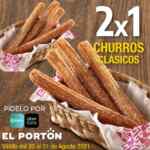 2x1 en orden de Churros en El Portón hasta el 31 de agosto