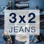 3x2 en jeans en Quarry Jeans