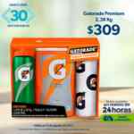 En Sams Club paquete Gatorade Premium con bote de 2.38 kg + toalla + cilindro squeezer por $309