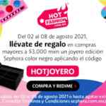 Sephora Hot Fashion 2021: hasta 50% de descuento + 12 msi + regalos