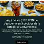 Código Uber Eats de $120 de descuento en tiendas de conveniencia