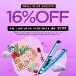 En Bellísima online 16% de descuento directo en compras a partir de $899 hoy y mañana