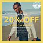 Flash Sale Dockers: 20% de descuento adicional a lo ya rebajado esta fin de semana + cartera gratis